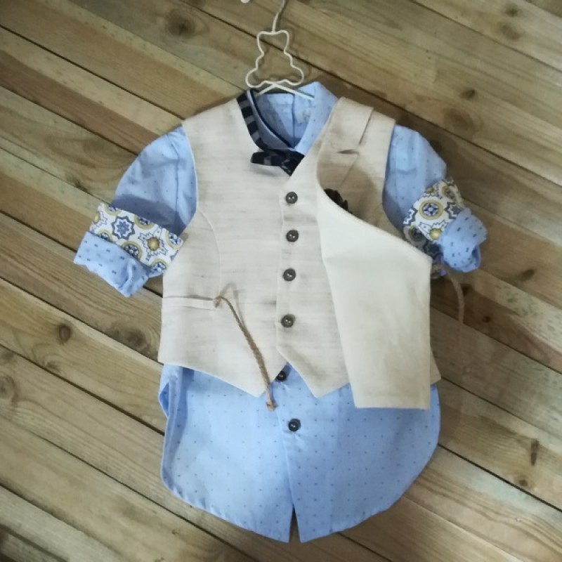 ΠΑΚΕΤΟ ΒΑΠΤΙΣΗΣ ΤΟ ΔΙΑΣΤΗΜΑ ΜΕ ΚΟΣΤΟΥΜΙ BABY U ROCK