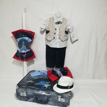 ΠΛΗΡΕΣ ΠΑΚΕΤΟ ΒΑΠΤΙΣΗΣ ΑΣΤΡΟΝΑΥΤΗΣ ΜΕ ΚΟΣΤΟΥΜΙ ΝΙΚΟΣ-ΤΑΚΗΣ