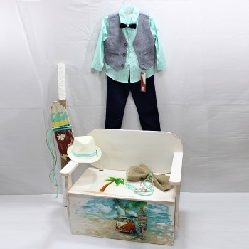 ΠΑΚΕΤΟ ΜΕ ΘΕΜΑ ΤΡΟΠΙΚΟ "ALOHA" ΚΑΙ ΚΟΣΤΟΥΜΙ ΤΟΥ ΟΙΚΟΥ NEW LIFE