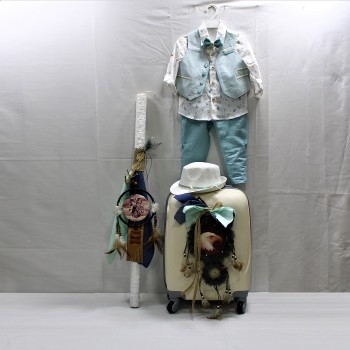 ΠΑΚΕΤΟ ΒΑΠΤΙΣΗΣ ΜΕ ΙΝΔΙΑΝΙΚΟ ΘΕΜΑ ΚΑΙ ΚΟΣΤΟΥΜΙ MI CHIAMO