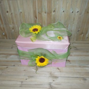 ΚΑΝΑΠΕΔΑΚΙ ΒΑΠΤΙΣΗΣ ΜΕ ΗΛΙΑΝΘΟΥΣ