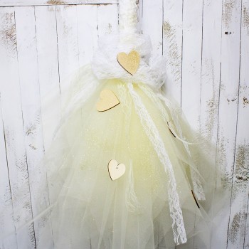 ΛΑΜΠΑΔΑ ΜΕ ΞΥΛΙΝΕΣ ΚΑΡΔΙΕΣ