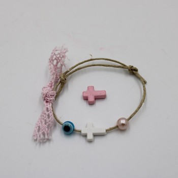 ΜΑΡΤΥΡΙΚΑ ΒΡΑΧΙΟΛΙ ΜΕ ΚΟΚΑΛΙΝΟ ΣΤΑΥΡΟ