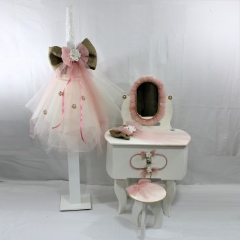 ΣΕΤ ΒΑΠΤΙΣΗΣ ΣΕ ΧΡΩΜΑΤΙΣΜΟΥΣ ΜΗΛΟ-ΕΚΡΟΥ