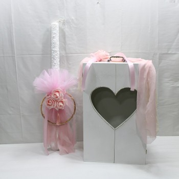 ΠΑΚΕΤΟ ΒΑΠΤΙΣΗΣ ΣΤΕΦΑΝΙ ΜΕ ΤΡΙΑΝΤΑΦΥΛΛΑ ΚΑΙ ΦΟΡΕΜΑ ΝΙΚΟΣ-ΤΑΚΗΣ ΠΑΚΕΤΟ ΒΑΠΤΙΣΗΣ ΣΤΕΦΑΝΙ ΜΕ ΤΡΙΑΝΤΑΦΥΛΛΑ ΚΑΙ ΦΟΡΕΜΑ ΝΙΚΟΣ-ΤΑΚΗΣ