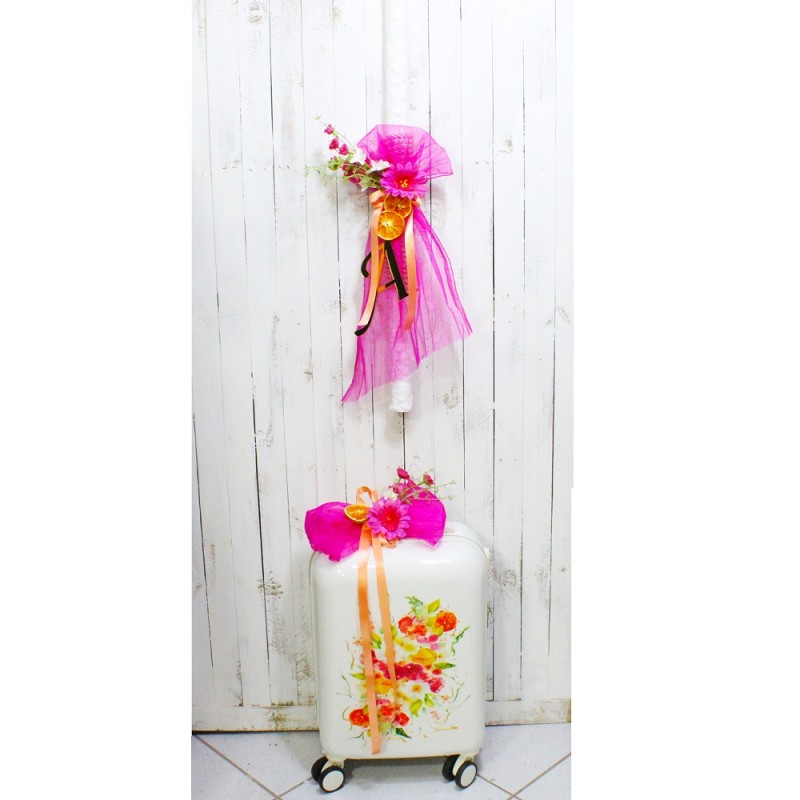 ΣΕΤ ΛΑΜΠΑΔΑ ΚΑΙ ΒΑΛΙΤΣΑ ΜΕ ΛΟΥΛΟΥΔΙΑ