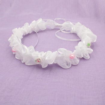 ΒΑΠΤΙΣΤΙΚΟ ΣΤΕΦΑΝΑΚΙ ΜΕ ΛΟΥΛΟΥΔΙΑ ΒΑΠΤΙΣΤΙΚΟ ΣΤΕΦΑΝΑΚΙ ΜΕ ΛΟΥΛΟΥΔΙΑ