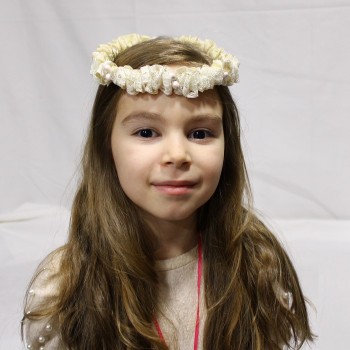 ΣΤΕΦΑΝΑΚΙ ΒΑΠΤΙΣΗΣ ΜΕ ΠΕΡΛΕΣ ΡΟΖ