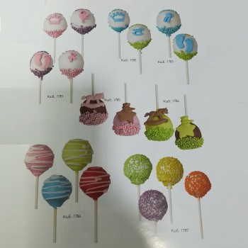 POP CAKES ΜΕ ΖΑΧΑΡΟΠΑΣΤΑ