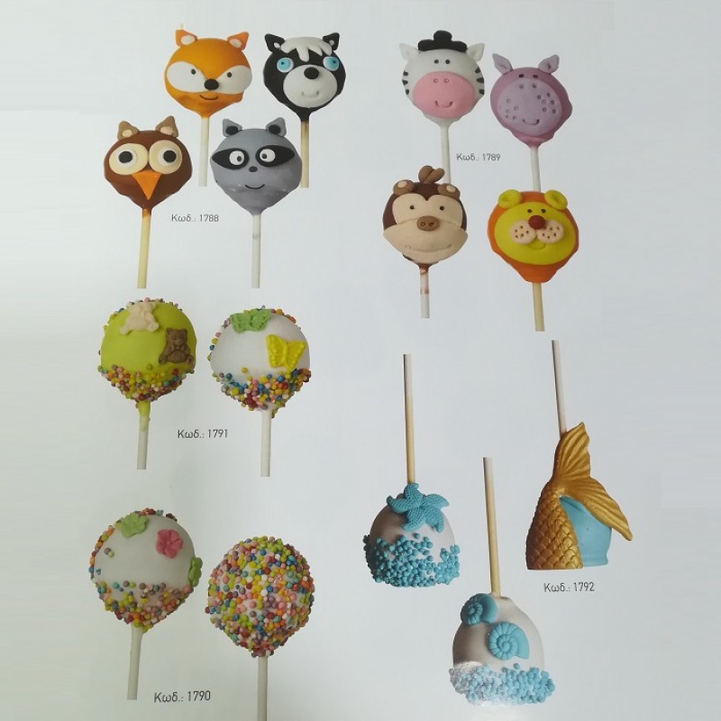 POP CAKES ΜΕ ΖΑΧΑΡΟΠΑΣΤΑ