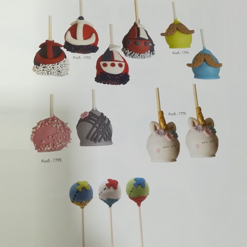 POP CAKES ΜΕ ΖΑΧΑΡΟΠΑΣΤΑ