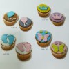 CUP CAKES ΜΕ ΖΑΧΑΡΟΠΑΣΤΑ