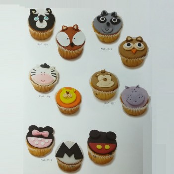 CUP CAKES ΜΕ ΖΑΧΑΡΟΠΑΣΤΑ