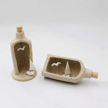 ΔΙΑΚΟΣΜΗΤΙΚΟ ΜΠΟΥΚΑΛΙ ΜΕ ΚΑΡΑΒΙ ΔΙΑΚΟΣΜΗΤΙΚΟ ΜΠΟΥΚΑΛΙ ΜΕ ΚΑΡΑΒΙ