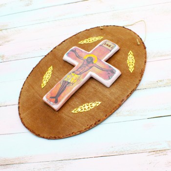 ΚΕΡΑΜΙΚΟΣ ΣΤΑΥΡΟΣ ΣΕ ΠΛΑΙΣΙΟ ΚΕΡΑΜΙΚΟΣ ΣΤΑΥΡΟΣ ΣΕ ΠΛΑΙΣΙΟ