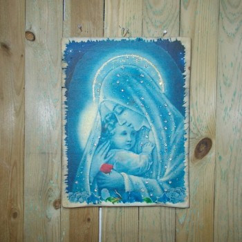 ΧΕΙΡΟΠΟΙΗΤΗ ΕΙΚΟΝΑ ΤΗΣ ΠΑΝΑΓΙΑΣ