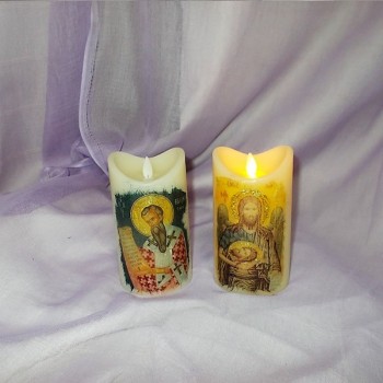 ΕΙΚΟΝΕΣ ΑΓΙΩΝ ΣΕ ΚΕΡΙ LED