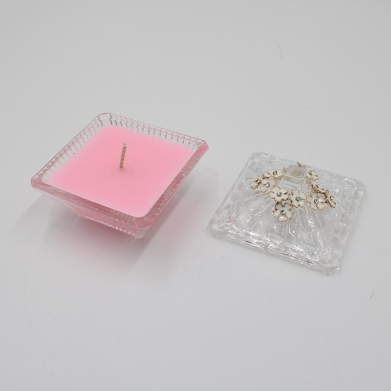 ΑΡΩΜΑΤΙΚΟ ΚΕΡΙ ΣΕ ΓΥΑΛΙΝΟ ΒΑΖΟ