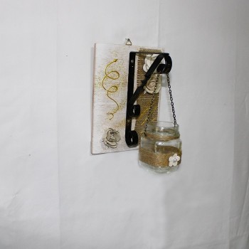 ΦΑΝΑΡΑΚΙ ΤΟΙΧΟΥ ΜΕ ΞΥΛΙΝΗ ΠΛΑΤΗ