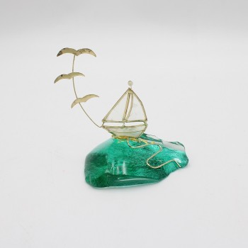 ΚΑΡΑΒΙ ΣΕ ΓΥΑΛΙΝΗ ΒΑΣΗ ΚΑΡΑΒΙ ΣΕ ΓΥΑΛΙΝΗ ΒΑΣΗ