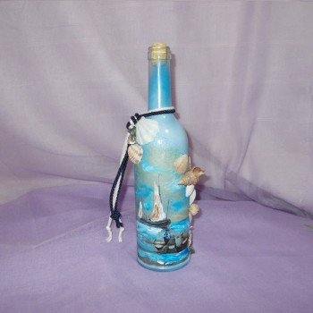 ΜΠΟΥΚΑΛΙ ΜΕ ΘΑΛΑΣΣΙΝΗ ΠΑΡΑΣΤΑΣΗ