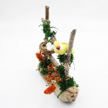 ΔΙΑΚΟΣΜΗΤΙΚΟ ΜΕ ΚΙΤΡΙΝΟ ΠΟΥΛΑΚΙ