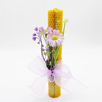 ΛΑΜΠΑΔΑ ΦΥΣΙΚΟ ΚΕΡΙ ΜΕ ΜΩΒ ΛΟΥΛΟΥΔΙΑ