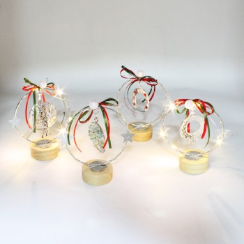 ΣΤΕΦΑΝΙΑ ΑΣΗΜΙ ΜΕ ΓΟΥΡΙΑ ΚΑΙ ΦΩΣ