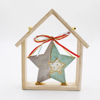 ΜΕΤΑΛΛΙΚΟ ΑΣΤΕΡΙ ΣΕ ΣΠΙΤΑΚΙ