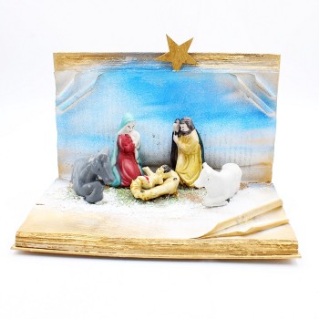 ΧΕΙΡΟΠΟΙΗΤΟ ΧΡΙΣΤΟΥΓΕΝΝΙΑΤΙΚΟ ΔΙΑΚΟΣΜΗΤΙΚΟ ΒΙΒΛΙΟ