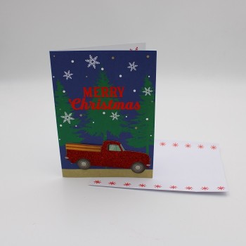 ΔΙΠΛΗ ΚΑΡΤΑ ΜΕ ΓΚΛΙΝΤΕΡ ΔΙΠΛΗ ΚΑΡΤΑ ΜΕ ΓΚΛΙΝΤΕΡ