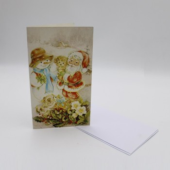 ΔΙΠΛΗ ΚΑΡΤΑ ΜΕ ΑΓΙΟΒΑΣΙΛΗ ΔΙΠΛΗ ΚΑΡΤΑ ΜΕ ΑΓΙΟΒΑΣΙΛΗ