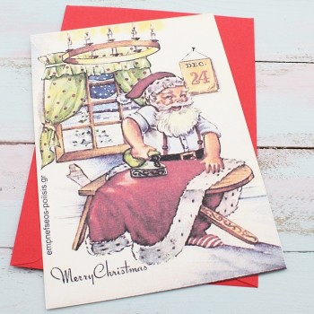 ΚΑΡΤΑ ΑΓΙΟΣ ΒΑΣΙΛΗΣ ΠΟΥ ΣΙΔΕΡΩΝΕΙ