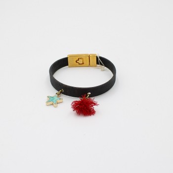 ΒΡΑΧΙΟΛΙ ΓΟΥΡΙ ΑΠΟ ΜΑΥΡΟ ΦΕΛΛΟ