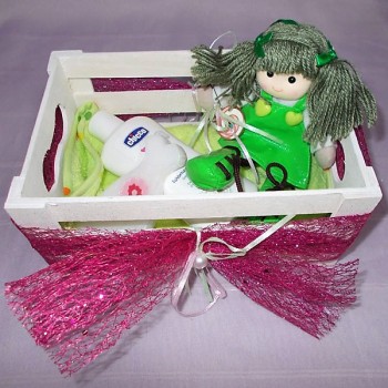 ΣΕΤ ΔΩΡΟΥ ΜΕ ΥΦΑΣΜΑΤΙΝΗ ΚΟΥΚΛΑ