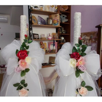 ΛΑΜΠΑΔΑ ΓΑΜΟΥ ΜΕ ΛΕΥΚΟ ΤΟΥΛΙ