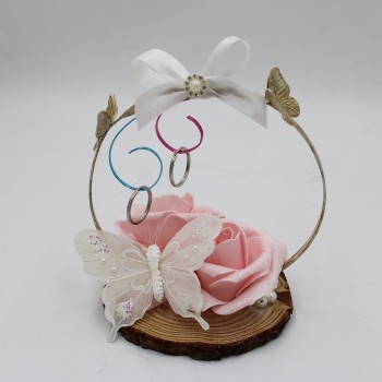 ΒΕΡΟΘΗΚΗ ΜΕ ΜΕΤΑΛΛΙΚΟ ΣΤΕΦΑΝΙ