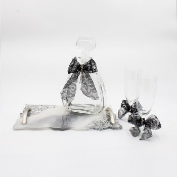 ΣΕΤ ΜΕ ΔΙΣΚΟ ΑΠΟ ΥΓΡΟ ΓΥΑΛΙ ΣΕΤ ΜΕ ΔΙΣΚΟ ΑΠΟ ΥΓΡΟ ΓΥΑΛΙ