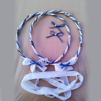 ΣΤΕΦΑΝΑ ΜΕ ΠΕΡΛΕΣ ΚΑΙ ΚΟΧΥΛΙΑ