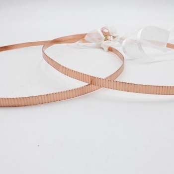 ΣΤΕΦΑΝΑ ΣΕ ΡΟΖ-ΧΡΥΣΟ ΧΡΩΜΑ