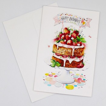 ΚΑΡΤΑ ΜΕ ΣΧΕΔΙΟ ΤΟΥΡΤΑ