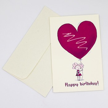 ΚΑΡΤΑ ΓΕΝΕΘΛΙΩΝ ΜΕ ΚΑΡΔΙΑ