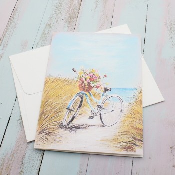 ΚΑΡΤΑ ΜΕ ΠΟΔΗΛΑΤΟ ΣΤΗ ΘΑΛΑΣΣΑ ΚΑΡΤΑ ΜΕ ΠΟΔΗΛΑΤΟ ΣΤΗ ΘΑΛΑΣΣΑ