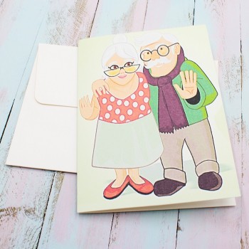 ΚΑΡΤΑ-ΓΡΑΜΜΑ ΓΙΑ ΤΟΝ ΠΑΠΠΟΥ ΚΑΙ ΤΗ ΓΙΑΓΙΑ