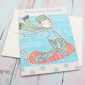 ΚΑΡΤΑ "ΜΕ ΑΓΑΠΗ ΣΤΟΝ ΠΑΠΠΟΥ"