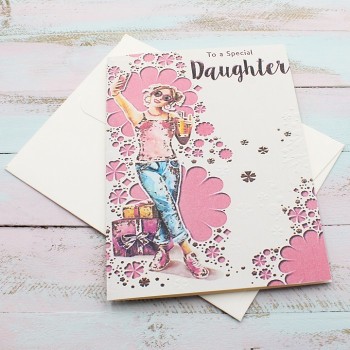 ΚΑΡΤΑ ΓΙΑ ΤΑ ΓΕΝΕΘΛΙΑ ΤΗΣ ΚΟΡΗΣ