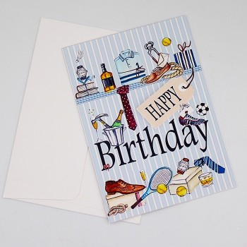 ΚΑΡΤΑ HAPPY BIRTHDAY