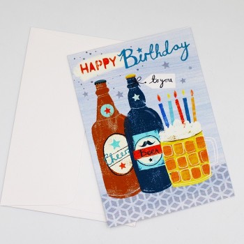 ΚΑΡΤΑ ΓΕΝΕΘΛΙΩΝ ΜΕ ΣΧΕΔΙΟ ΜΠΥΡΕΣ