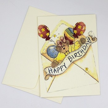 ΚΑΡΤΑ HAPPY BIRTHDAY ΚΑΙ ΜΠΑΛΟΝΙΑ