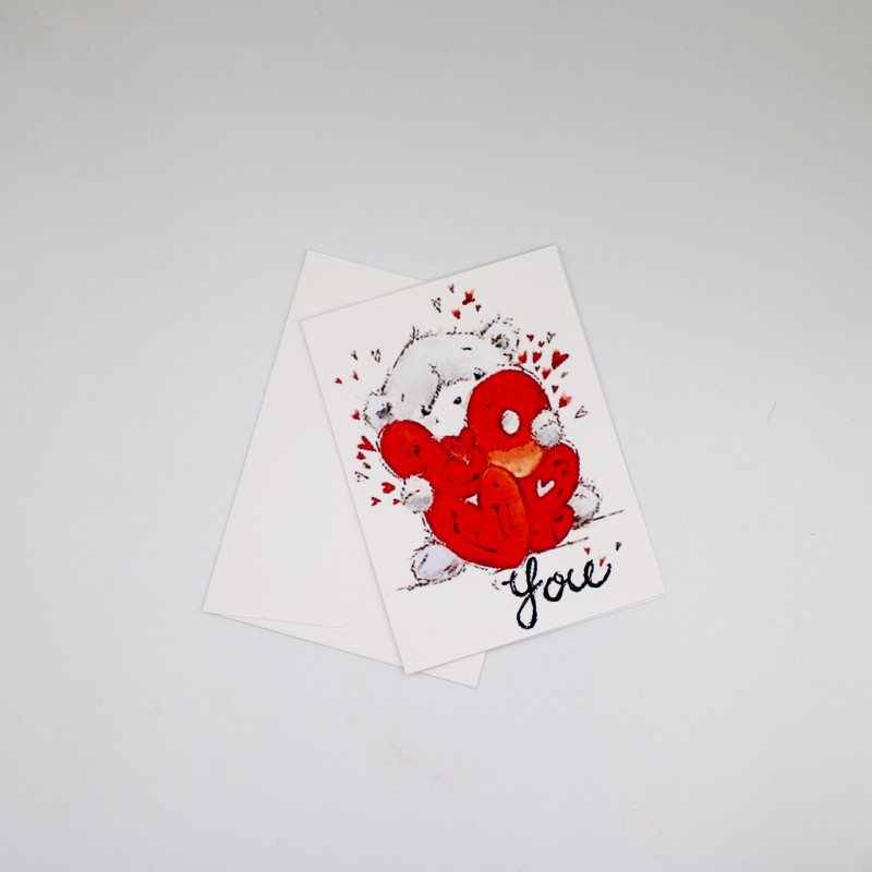 ΚΑΡΤΑ "LOVE YOU" ΓΙΑ ΕΠΕΤΕΙΟ